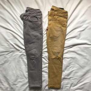 American Eagle jegging crop jeans